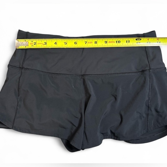 Lululemon Speed Up Short High-Rise 2.5” Black Size 6 - Picture 2 of 5